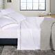 1000 Thread Count Egyptian Cotton Embroidered Durable Flat Fitted Bed Sheet Set