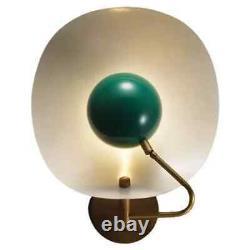 1950's Mid-Century Modern 1 wall sconce Italian Lamp light fixture Sputnik Light