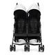 3dlite Folding Lightweight Side By Side Double Stroller With 5-point Safety Harn