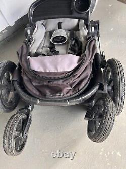 BABY JOGGER CITY SELECT All terrain SINGLE TO DOUBLE STROLLER, Black & GREY