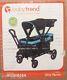 Blue And Black Baby Trend Expedition 2-in-1 Stroller Wagon Plus, Ultra Marine