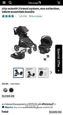 Baby Jogger City Select 2 Double Stroller (8 Piece Bundle)