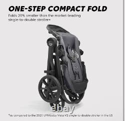 Baby Jogger City Select 2 Single-to-Double Modular Stroller Radiant Slate