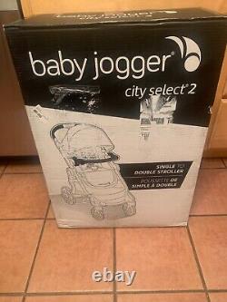 Baby Jogger Stroller City Select 2 Frosted Ivory