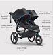 Baby Jogger Summit X3 Double Stroller, Midnight Black, New Store Display