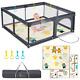 Baby Playpen With Mat, Playpen For Babies And Toddlers, Large Baby Play Yard For