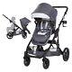 Baby Trend Morph Single To Double Modular Stroller Dash Grey
