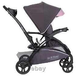 Baby Trend Sit N' Stand 5-In-1 Shopper Plus Baby Toddler Folding Stroller