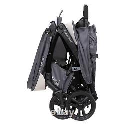 Baby Trend Sit N' Stand Double Stroller 2.0 DLX with5 Point Harness, Magnolia(Used)