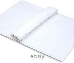 Bath Mat Floor Towel 22x34 Inch 100%Cotton Bulk Pack of 2,60,120 Double Stitched