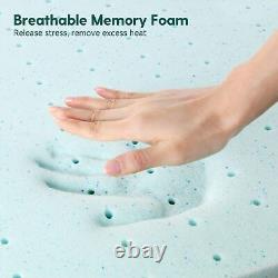 Breathable Crib Mattress, Dual-Sided Memory Foam Toddler Mattress, Waterproof