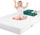 Breathable Crib Mattress, Dual-sided Memory Foam Toddler Mattress, Waterproof Ba