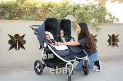 Bumbleride Indie Twin Compact Fold Baby Double Stroller Dusk NEW