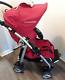 Bumbleride Stroller Compact Reversible Handle Red Lightweight Bottle Holder