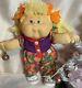 Cabbage Patch Kid Girl Doll Hm20 1987 Toddler Redressed Cpk Vintage Vgc