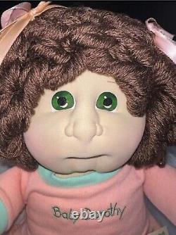 Cabbage Patch Soft Sculpture, Double Hand Signed, Baby Dorothy, Nursery Edition