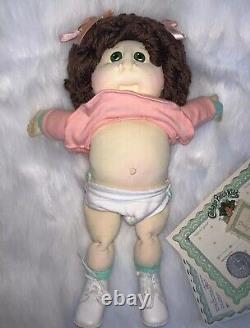 Cabbage Patch Soft Sculpture, Double Hand Signed, Baby Dorothy, Nursery Edition