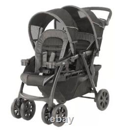 Chicco Cortina Together Double Stroller Minerale Black (LOCAL PICKUP ONLY)