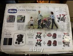 Chicco Cortina Together Double Stroller Minerale Black (LOCAL PICKUP ONLY)