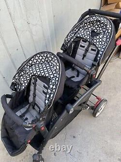 Contours Option Elite Double Stroller Great Used Condition