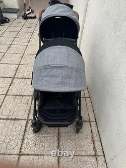 Contours ZT020-GRA1 Curve Tandem Double Stroller for Infants Graphite Grey