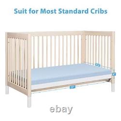 Crib Mattress, Dual Sided Comfort Memory Foam Toddler Bed Mattress, Triple