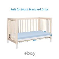 Crib Mattress, Dual Sided Comfort Memory Foam Toddler Bed Mattress, Triple-La