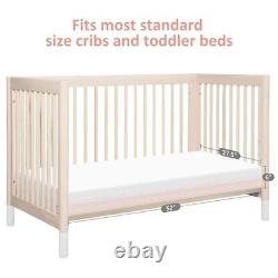 Crib Mattress, Dual Sided Comfort Memory Foam Toddler Bed Mattress, Triple Pink