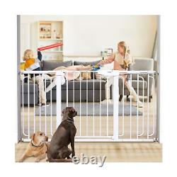 Cumbor 29.7-57 Extra Wide Baby Gate for Stairs, Mom's Choice Awards Winner-D