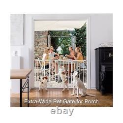 Cumbor 29.7-57 Extra Wide Baby Gate for Stairs, Mom's Choice Awards Winner-D