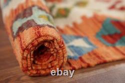 Dual-Sided Kilim Kelim Rugs Flatweave Wool Carpet 6x9 ft