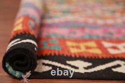 Dual-Sided Kilim Kelim Rugs Flatweave Wool Carpet 8x10 ft