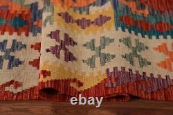 Dual-Sided Kilim Kelim Rugs Flatweave Wool Carpet 8x11 ft