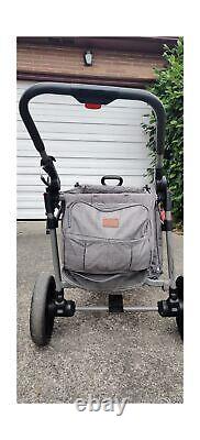 EVER ADVANCED Foldable Wagons for Two Kids & Cargo, Collapsible Folding Strol