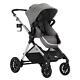 Evenflo Pivot Xpand Full Size Modular Baby Stroller, Percheron Gray (used)