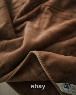 Extra Warm Wool Comforter, Duvet Insert / Woolmark Camel / Any Size on request