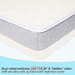 Graco Ultra 2-in-1 Premium Dual-Sided Crib & Toddler Mattress for Infant Toddler