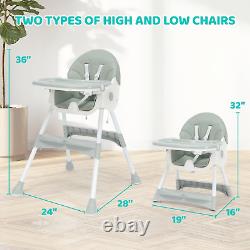 High Chair, Baby High Chair, High Chairs for Babies and Toddlers, Dining Tray & B