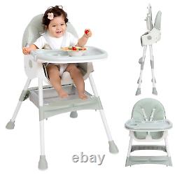 High Chair, Baby High Chair, High Chairs for Babies and Toddlers, Dining Tray & B