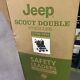 J Is For Jeep Brand Scout Double Stroller Lunar Burgundy