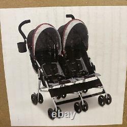 J Is for Jeep BRAND Scout Double Stroller Lunar Burgundy