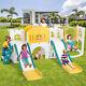 Joyldias Kids Swing & Double Slide Playset Toddler Gym Playground Baby Toys Gift