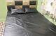Lambskin Genuine Leather Bed Sheet With Pillow Cover For Single/double Size Beds