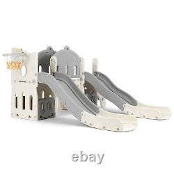 Large Double Kids Slide Toddler Backyard Playground Playset Gifts Indoor/Outdoor