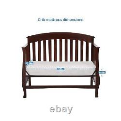 Memory Foam Crib Mattress, Dual Side Toddler Mattress, Washable and Waterproof