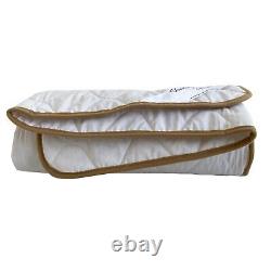 Merino Wool Comforter, White Organic Cotton Blanket, Summer Duvet
