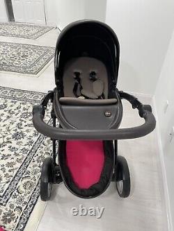 Mima kobi double stroller with bassinet and toddler seat