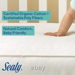 Nature's Haven 2-Stage Dual Firmness Baby Crib Mattress & Toddler Bed Mattress
