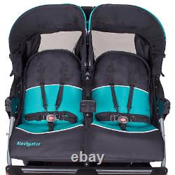 Navigator Double Jogger Stroller, Tropic