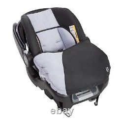 Newborn Baby Double Stroller Frame With 2 Car Seats 2 Portable Twins Playards